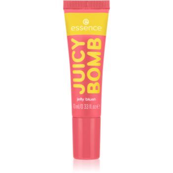 essence Juicy Bomb Party blush cu textura de gel