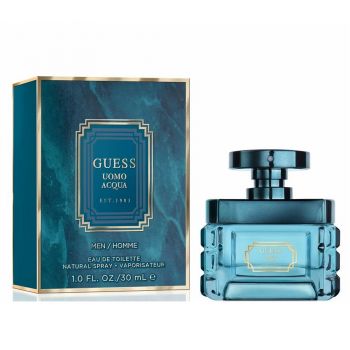 Guess Uomo Acqua, Apa de Toaleta, Barbati (Gramaj: 30 ml)