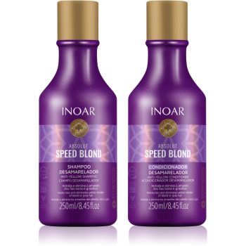INOAR Absolut Speed Blond set pentru par blond