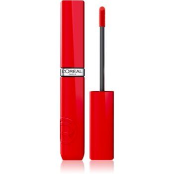 L’Oréal Paris Infaillible Laque Resistance Ruj de buze lichid, de lunga durata ofera hidratare si stralucire