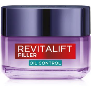 L’Oréal Paris Revitalift Filler Oil Control crema puternic hidratanta pentru ten gras și mixt