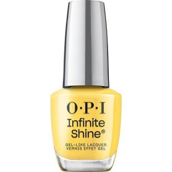 Lac de Unghii cu Efect de Gel - OPI Infinite Shine, Make 'Em Jelly Collection, nuanta Keep Up Buttercup, 15 ml