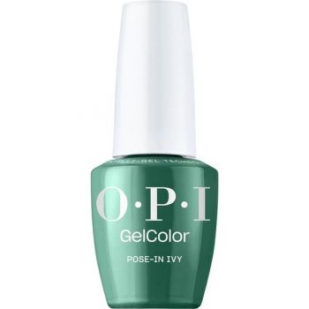 Lac de Unghii Semipermanent Hema-Free - OPI Gel Color, Make 'Em Jelly Collection, nuanta Pose in Ivy, 15 ml