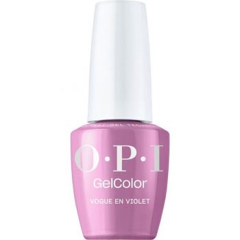 Lac de Unghii Semipermanent Hema-Free - OPI Gel Color, Make 'Em Jelly Collection, nuanta Vogue en Violet, 15 ml