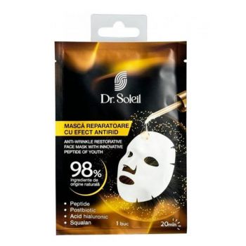 Masca Reparatoare cu Efect Antirid - Dr. Soleil Anti-Wrinkle Restorative Face Mask, 1 buc