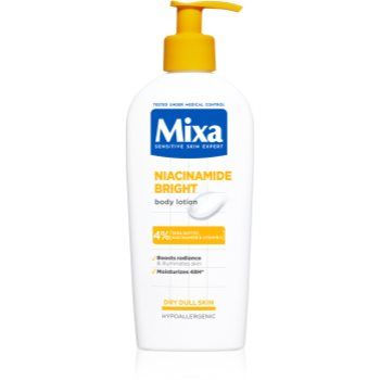 Mixa Niacinamide Bright unt pentru corp unt de shea