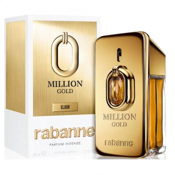 Paco Rabanne Million Gold Elixir, Parfum Intense, Barbati (Gramaj: 50 ml)
