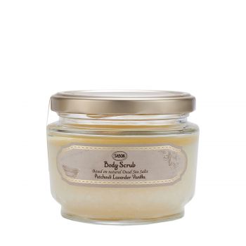 Patchouli lavander vanilla body scrub  320 gr