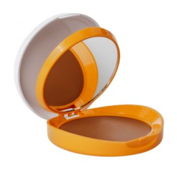 Pudra compacta fara ulei cu SPF 50 nuanta Bronze Heliocare Cantabria Labs, 10 g (Culoare produse: Bronze)