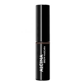 Rimel Alcina Brow Mascara, maro inchis – Sprâncene perfecte, cu aspect natural, 30 ml