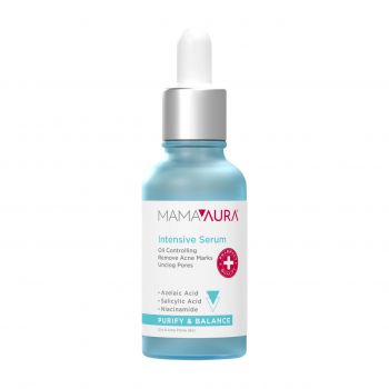 Ser intensiv post-acneic Purify & Balance Mamaaura, 30 ml