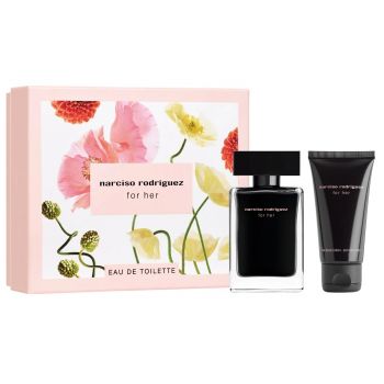 Set Cadou Narciso Rodriguez contine Apa de Toaleta, 50 ml + Lotiune de Corp, 50 ml (Gramaj: 50 ml  Apa de toaleta + 50 ml Lotiune de corp)