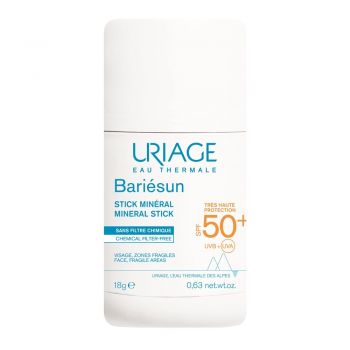 Stick mineral pentru protectie solara SPF50 Bariesun Uriage, 18 g