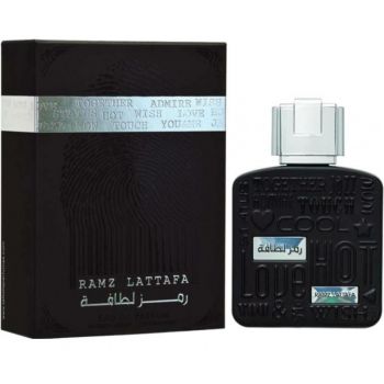 Lattafa Ramz Silver EDP, Volum 100 ml