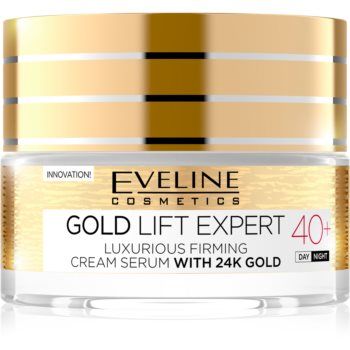 Eveline Cosmetics Gold Lift Expert cremă de lux pentru fermitate cu aur de 24 de karate