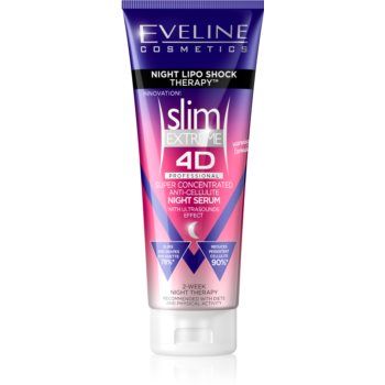 Eveline Cosmetics Slim Extreme ser de noapte super concentrat cu efect de încălzire