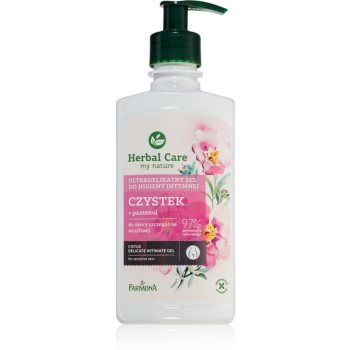 Farmona Herbal Care Cistus Gel delicat pentru igiena intima pentru piele sensibila