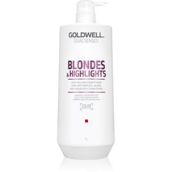 Goldwell Dualsenses Blondes & Highlights balsam pentru păr blond neutralizeaza tonurile de galben