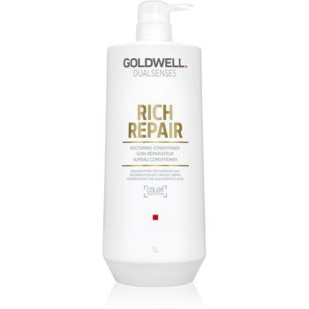 Goldwell Dualsenses Rich Repair balsam pentru regenerare pentru păr uscat și deteriorat