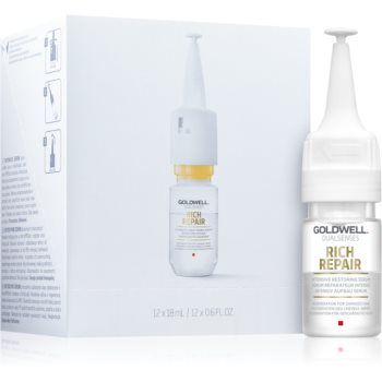 Goldwell Dualsenses Rich Repair Ser intensiv regenerant pentru păr uscat și deteriorat de firma original