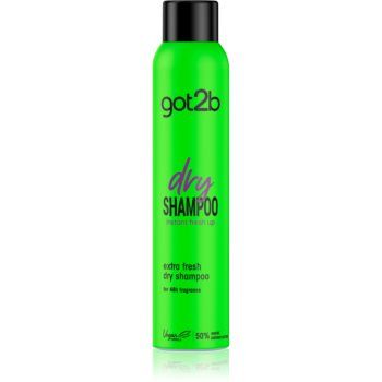 got2b Fresh it Up Extra Fresh sampon uscat pentru a absorbi excesul de sebum