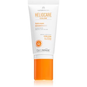 Heliocare Color Gelcream gel-cremă cu efect de tonifiere SPF 50