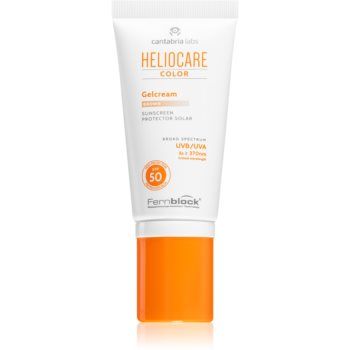 Heliocare Color Gelcream gel-cremă cu efect de tonifiere SPF 50