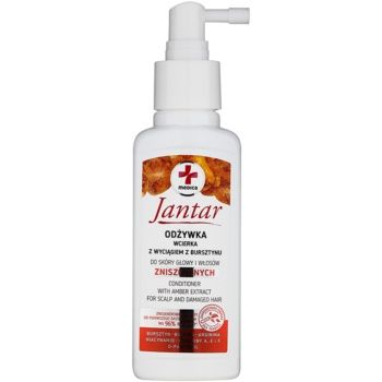 Ideepharm Medica Jantar conditioner spray pentru regenerare pentru par deteriorat ieftin