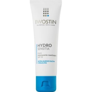 Iwostin Hydro Sensitia cremă intens hidratantă SPF 15