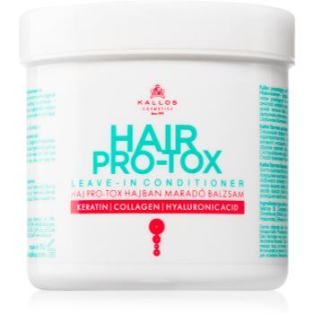 Kallos Hair Pro-Tox balsam (nu necesita clatire) pentru păr uscat și deteriorat ieftin