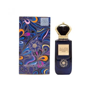 Ard Al Zaafaran Midnight Oud Apa de parfum unisex EDP, Volum 100 ml