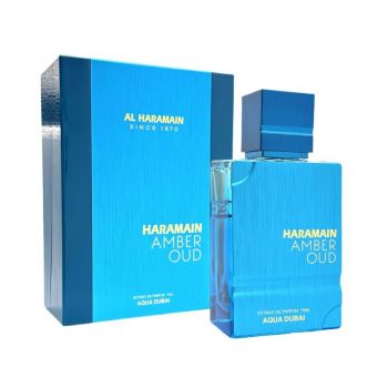 Extract de parfum unisex Al Haramain Amber Oud Aqua Dubai, Volum 75 ml