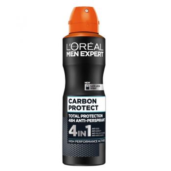 L'Oréal MEN EXPERT Spray CARBON PROTECT 150 ml, Volum 150 ml