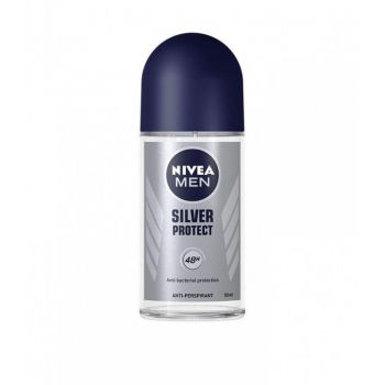 NIVEA MEN Deo Roll-on Silver Protect, Volum 50 ml
