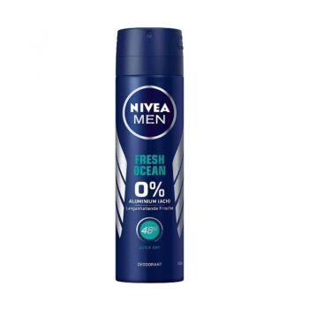 NIVEA MEN Deo Spray Fresh Ocean, Volum 150 ml