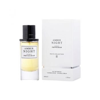 Privezarah Prive Collection II Amber Night unisex Eau de Parfum EDP, Volum 80 ml