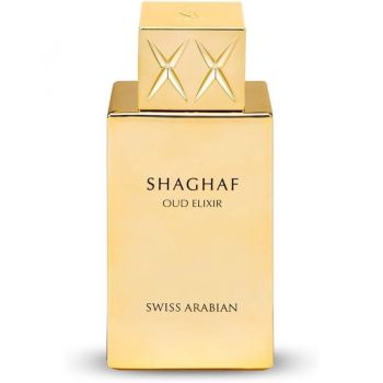 Swiss Arabian Shaghaf Oud Elixir Apa de parfum unisex EDP, Volum 75 ml