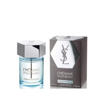 YSL L`Homme Cologne Bleue EDT, Volum 100 ml
