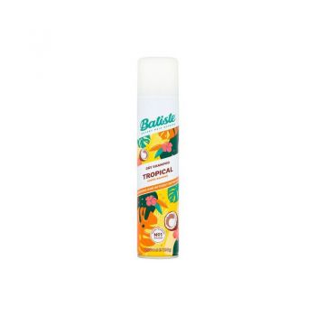Batiste Dry Shampoo Șampon uscat tropical cu aromă tropicală, Volum 200 ml