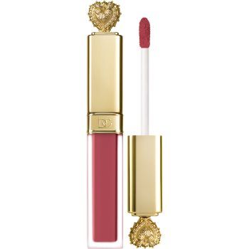 Dolce&Gabbana Flawless Everkiss Liquid Lip ruj lichid mat, cu textură lejeră
