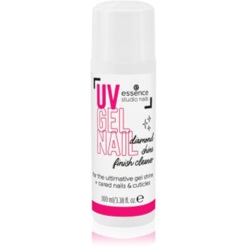 essence studio nails UV GEL NAIL curățarea unghiilor pentru stralucire