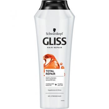 Gliss Total Repair Șampon, Volum 250 ml