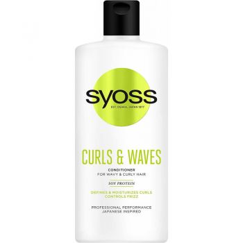 Syoss Curls & Waves Balsam, Volum 440 ml