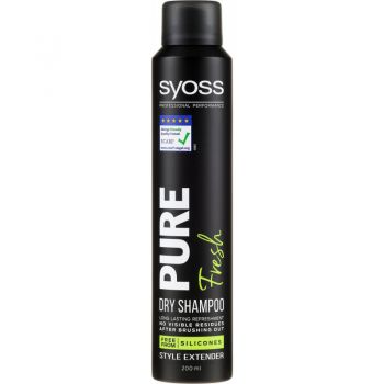 Syoss Pure Fresh Dry Refreshing Dry Shampoo, Volum 200 ml