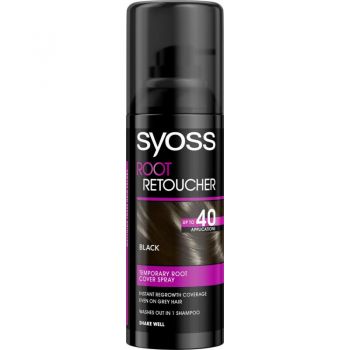 Syoss Root Retoucher Spray pentru ascunderea rădăcinilor încarnate, Volum Blond inchis