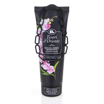 Tesori d'Oriente Cream de dus cu orhidee chinezesti, Volum 250 ml