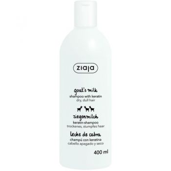 Ziaja Lapte de capra Șampon, Volum 400 ml