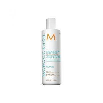 Balsam Moroccanoil Moisture Repair Conditioner pentru părul epuizat și tratat chimic, Volum 250 ml