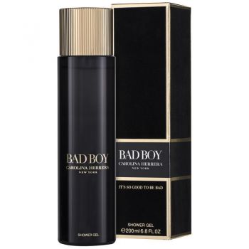 Carolina Herrera Bad Boy Gel de duș, Volum 200 ml