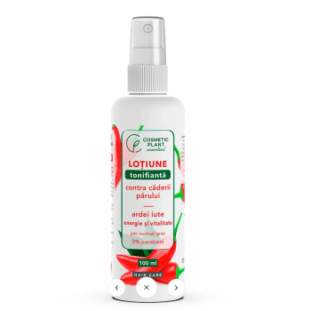 Cosmetic Plant Lotiune tonifianta contra caderii parului cu ardei iute 100 ml